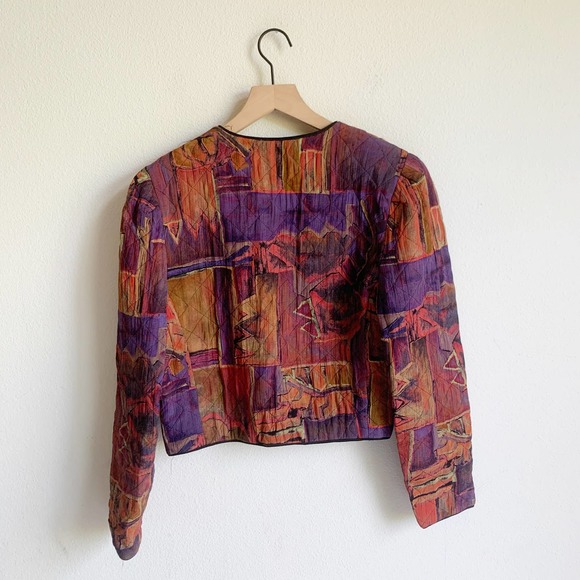 In Group LTD Vintage Quilted Cropped Jacket - Picture 2 of 6